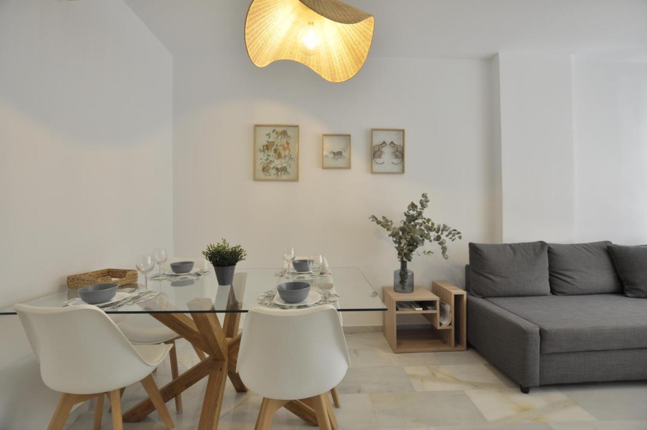 Luminoso Y Coqueto Apartamento Con Jardin Málaga Exterior foto
